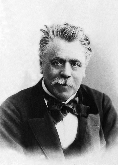 Portrait de Henri François Becque (1837-1899), écrivain français - Unknown photographer