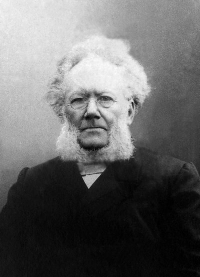 Portrait de Henrik Ibsen - Unknown photographer