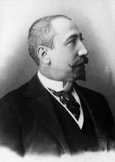 Portrait de Jacques Anatole François Thibault dit Anatole France (1844-1942), écrivain et journaliste élu à l
