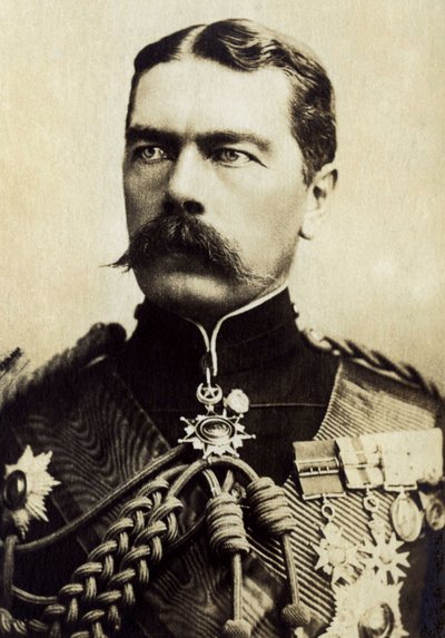 Portrait de Lord Kitchener de Karthoum (1850-1916), militaire anglais. - Unknown photographer