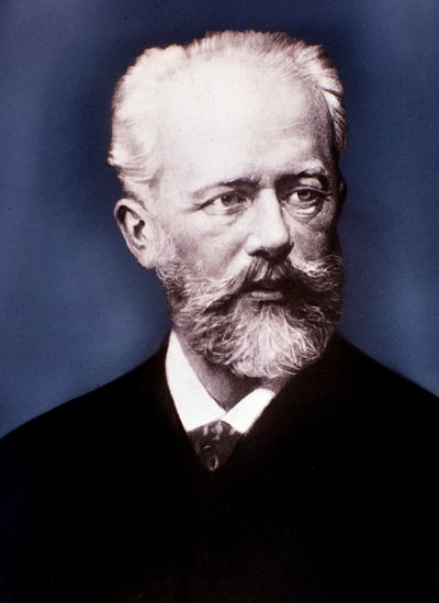 Portrait de Piotr Ilitch Tchaïkovski (photo n/b) - Unknown photographer