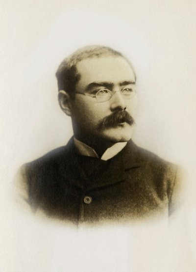 Portrait de Rudyard Kipling (1865-1936), écrivain anglais. - Unknown photographer