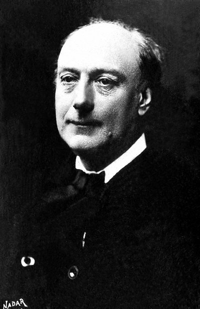 Portrait de Théodore de Banville (1823-1891), poète français. - Unknown photographer
