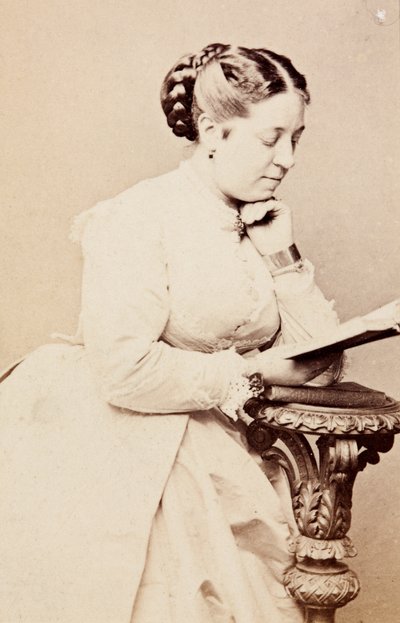 Portrait de Therese Tietjens, vers 1860s - Unknown photographer