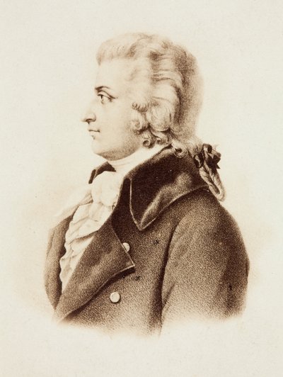 Portrait de Wolfgang Amadeus Mozart - Unknown photographer