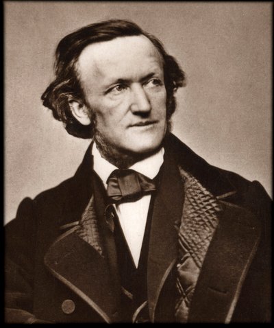 Portrait du compositeur Richard Wagner (1813-1883) - Portrait de Richard Wagner (1813-1883), compositeur allemand - Unknown photographer