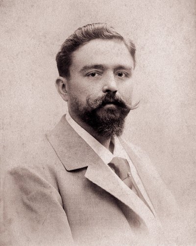 Portrait du compositeur et pianiste Isaac Albeniz (1860-1909) à l