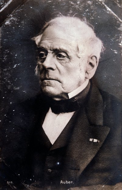 Portrait du compositeur anglais Daniel Francois Esprit Auber (1782-1871) - Unknown photographer