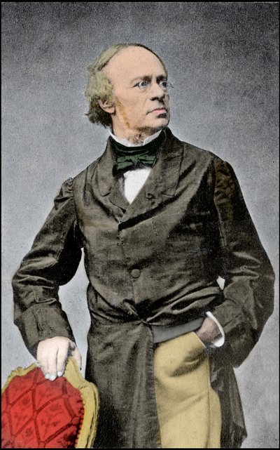 Portrait du compositeur français Jacques Fromental Lévy dit Halévy (1799-1862) - Unknown photographer