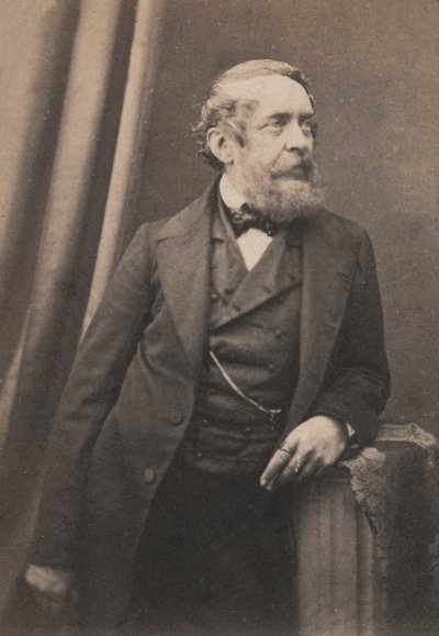 Portrait du politicien hongrois Lajos Kossuth - Unknown photographer