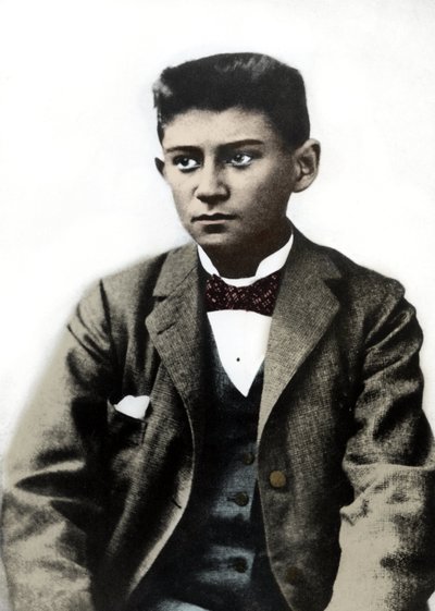 Portrait du jeune Franz Kafka vers 1899 - Unknown photographer