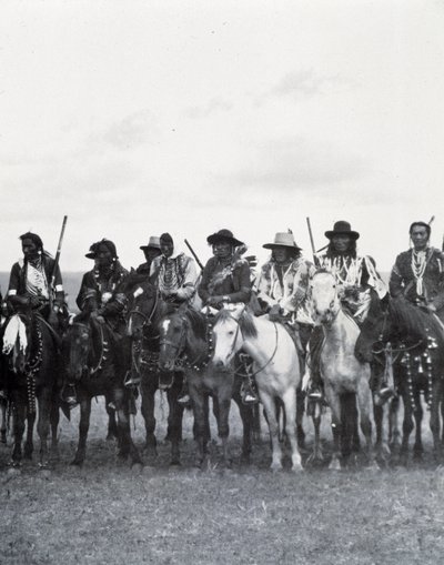 Indiens des prairies, Canada, fin du 19ème siècle - Unknown photographer