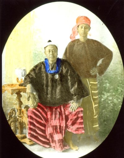 Premier ministre de Birmanie Kinwun Mingyi U Kaung, vers les années 1890 - Unknown photographer