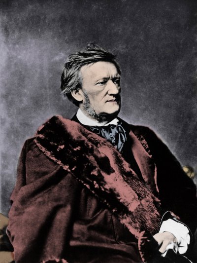 Richard Wagner (1813-1883) compositeur allemand - Portrait - Unknown photographer
