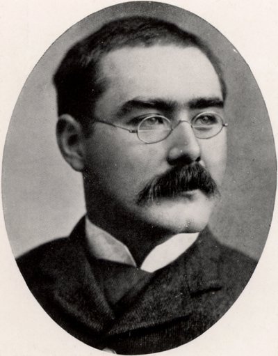Rudyard Kipling (1865-1936) journaliste, romancier et poète anglais - Unknown photographer