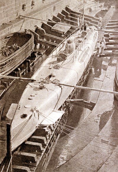 Le Narval, premier sous-marin français - Unknown photographer