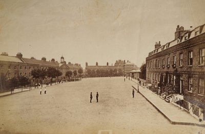 Les casernes royales de la marine à Chatham, Kent, Royaume-Uni, fin du 19e siècle - Unknown photographer