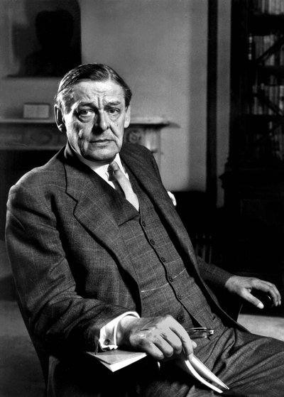 Thomas Stearns Eliot, vers 1950 (photo n/b) - Unknown photographer
