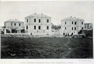 Maisons de ville construites à Hanoï par l