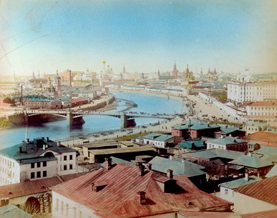 Vue de Moscou - Unknown photographer