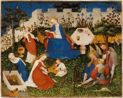 Le Petit Jardin du Paradis, vers 1410-20 - Upper Rheinish Master