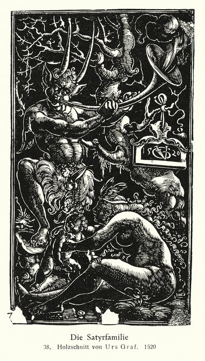 Famille de Satyres - Urs  Graf