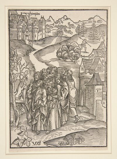 Christ maudissant le figuier stérile - Urs Graf