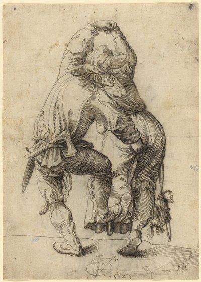 Couple de paysans dansant - Urs Graf