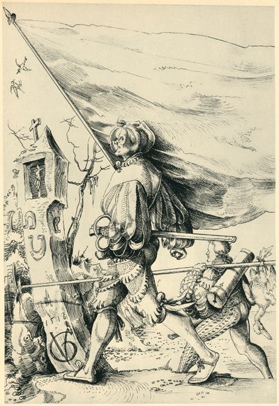 Mercenaires, 1516, 1943 - Urs Graf