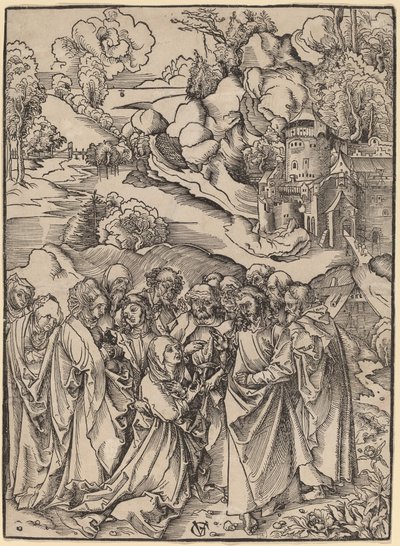 Christ et les apôtres et les saintes femmes - Urs Graf I