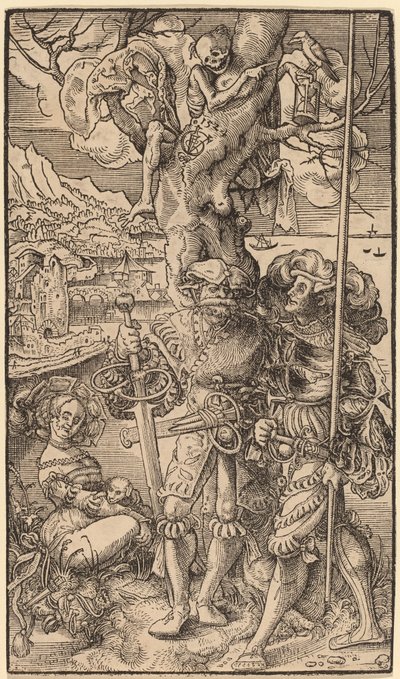 Deux mercenaires et une femme - Urs Graf I