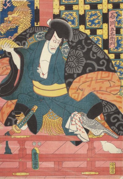 Ichikawa Ebizo en Ishikawa Goemon - Utagawa (1786 1865) Kunisada