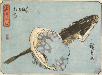 Ormeau et Flathead, 1830-1844 - Utagawa Hiroshige