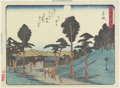 Akasaka, 1837-1844 - Utagawa Hiroshige