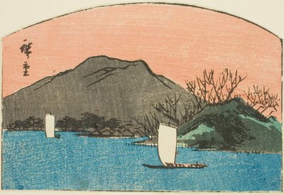 Bateaux sur le lac, section d