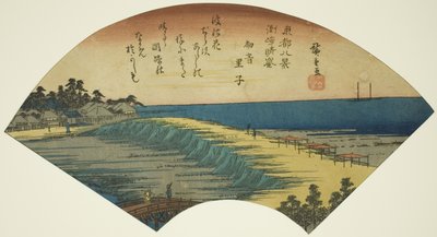 Temps clair à Susaki (Susaki seiran), de la série "Huit vues de la capitale orientale (Toto hakkei)" - Utagawa Hiroshige