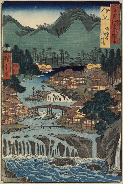 Sources chaudes à Shuzenji, province d