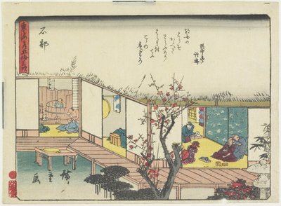 Ishibe, 1837-1844 - Utagawa Hiroshige