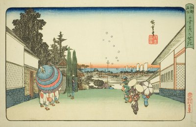 Kasumigaseki, de la série "Lieux célèbres d