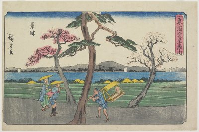 Kusatsu, 1841-1842 - Utagawa Hiroshige