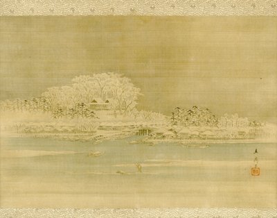 Matsuchiyama sur la rivière Sumida - Utagawa Hiroshige