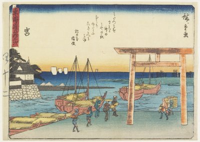 Miya, 1837-1844 - Utagawa Hiroshige