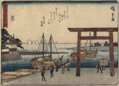 Miya, 1837-1844 - Utagawa Hiroshige