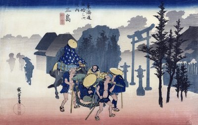 Brume matinale à Mishima, de la série 