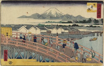 Pont Nihonbashi, 1830-1858 - Utagawa Hiroshige