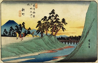 No.12 Shinmachi, 1830-1844 - Utagawa Hiroshige