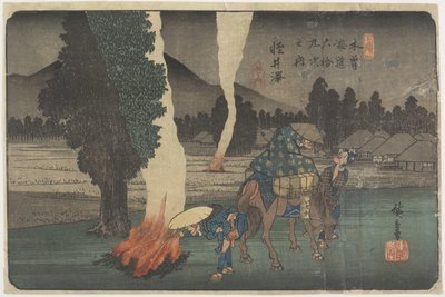 No.19 Karuizawa, 1830-1844 - Utagawa Hiroshige
