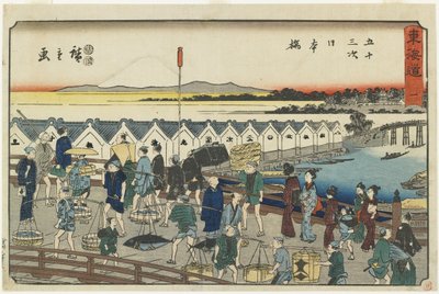 No.1: Nihonbashi, 1847-1852 - Utagawa Hiroshige