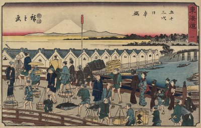 Pont Nihonbashi, 1847-1852 - Utagawa Hiroshige