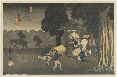 No.40 Suhara, 1830-1844 - Utagawa Hiroshige